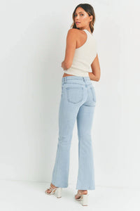 Just Black Denim - High Rise Scissor Cut Flare Jean