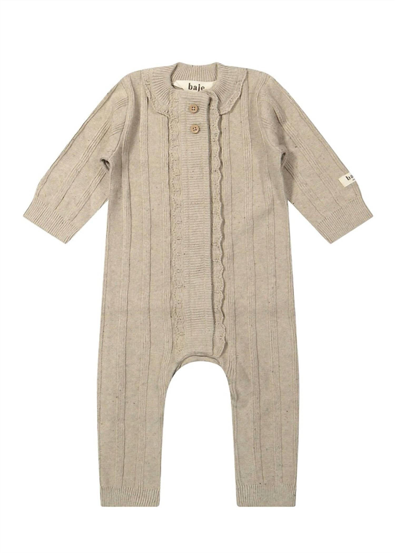 Baje Studio - Kid's Cotes Knitted Coverall