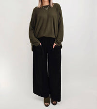Bodil - Crew Neck Knit Sweater
