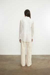 Enza Costa - COTTON ORGANZA SHIRT