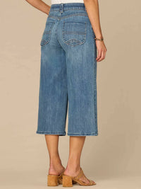 Democracy - Women's High Rise Relaxed Capri Jeans