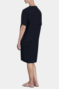 Black Crane - V-neck Mini Dress