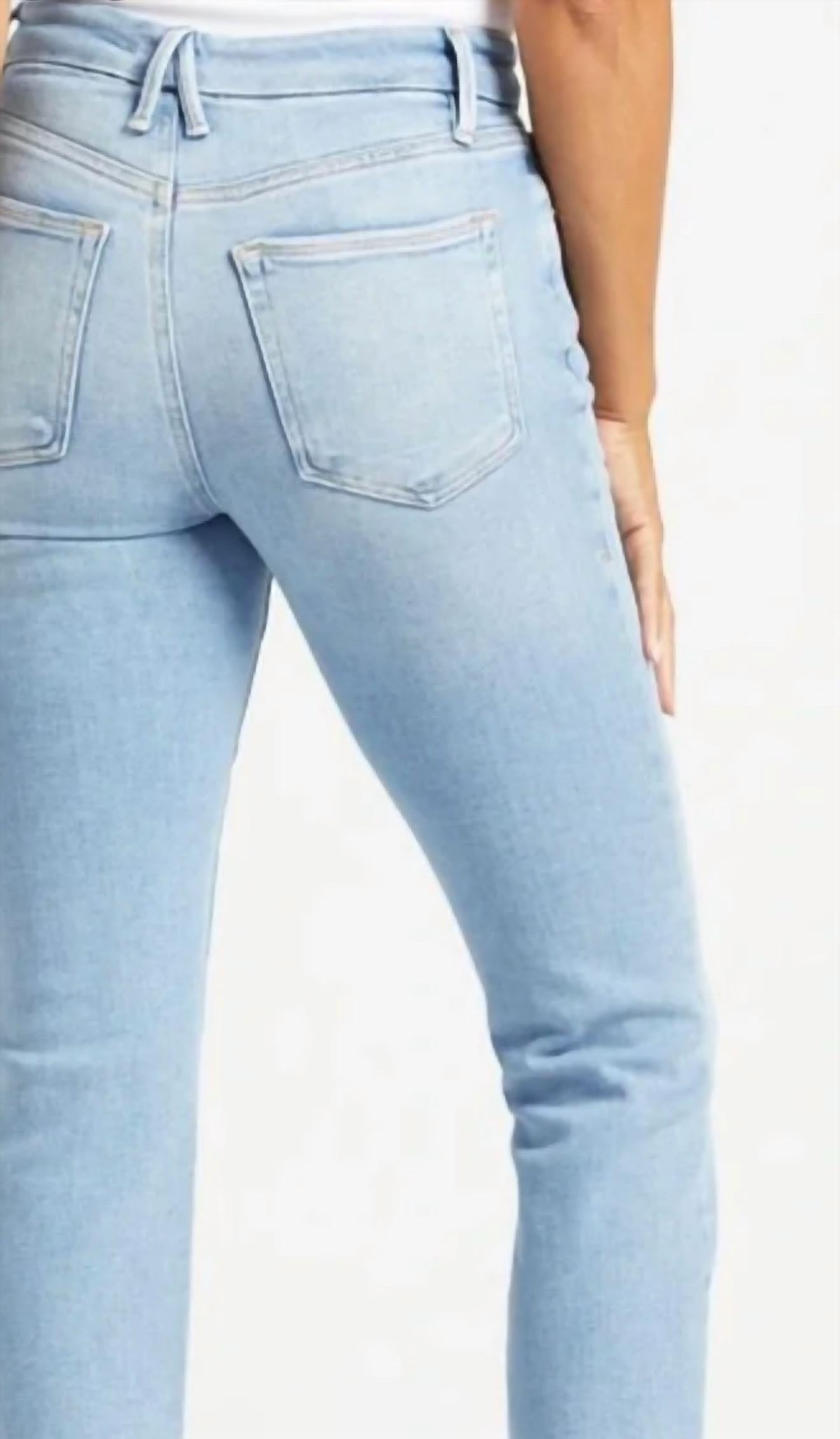 Good American - Good Legs Cigarette Jeans