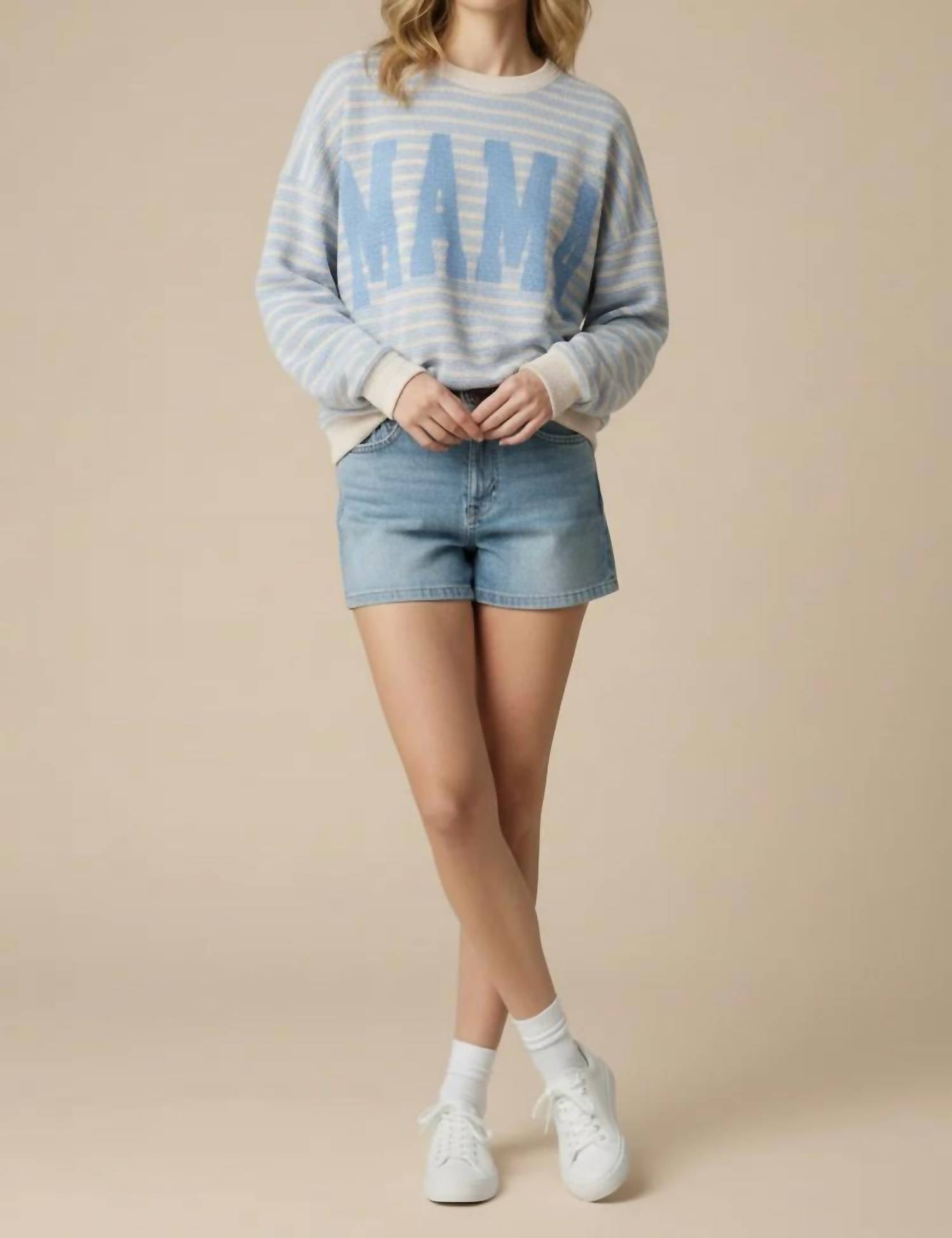 Tres Bien - Mama Cloudy Knit Top