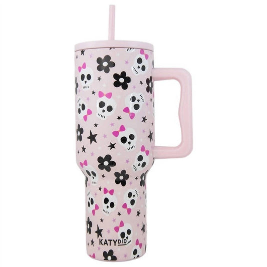 Katydid - Women's Skull 38 Oz Insulated Tumbler