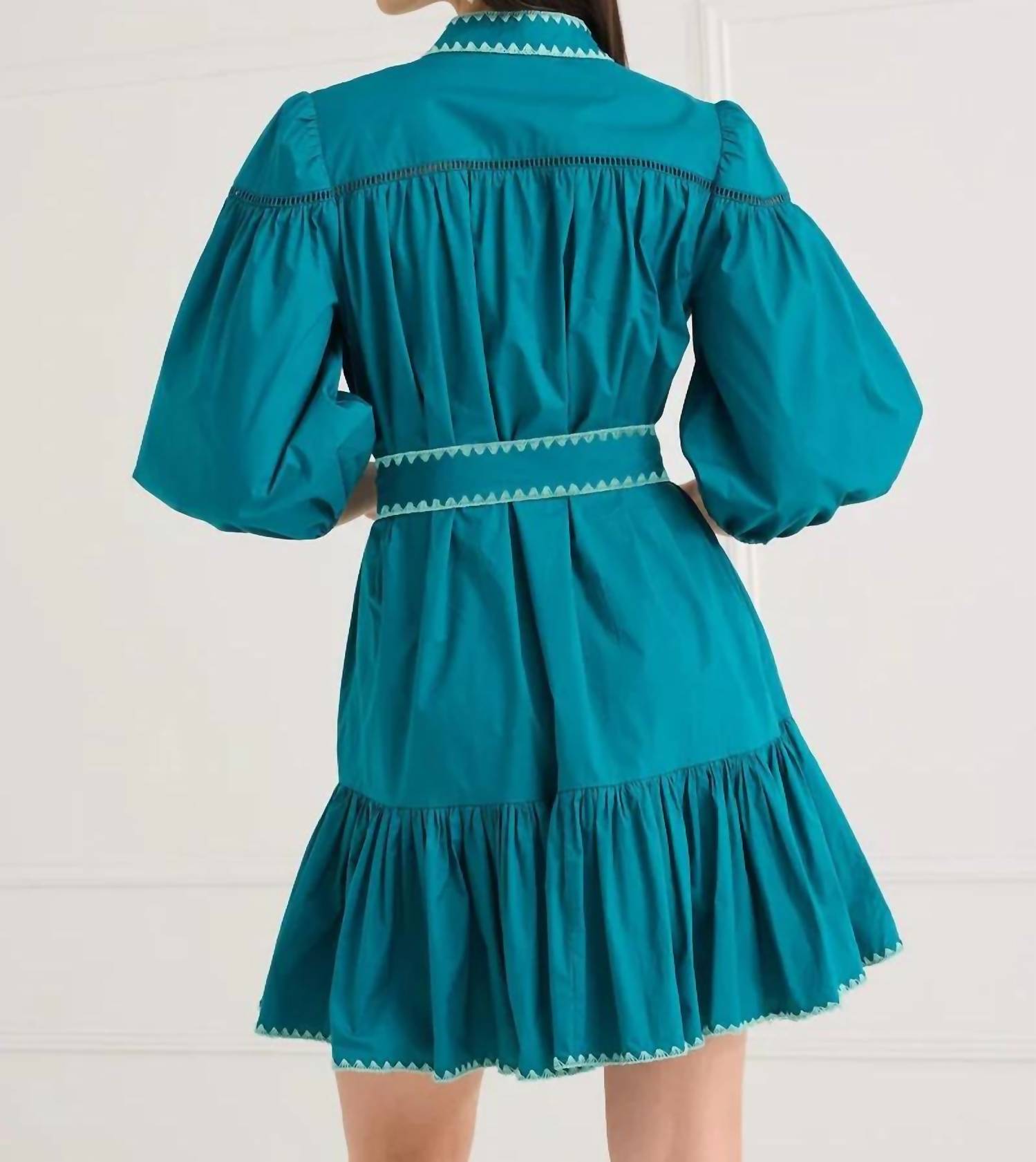 Alivia - Lori-anne Belted Mini Dress