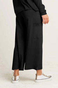Planet By Lauren G. - Pima Cotton Crop Gaucho Pants