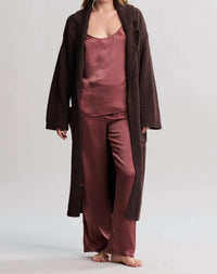 Barefoot Dreams - Rib Long Sleeve Long Coat