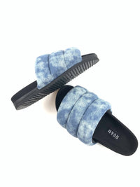 Roam - Women's Denim Cross Sandals