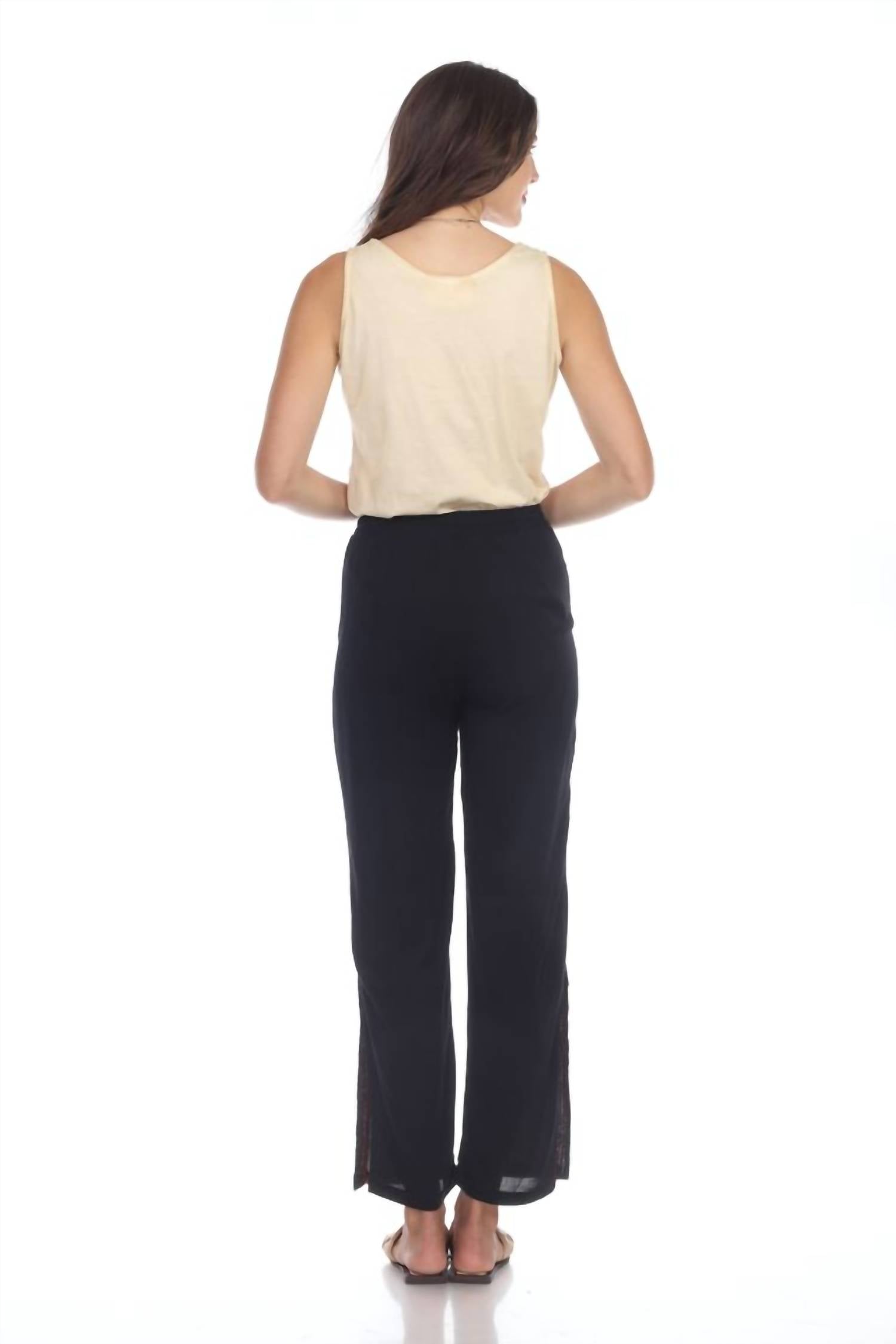 Paparazzi - Women's Crinkled Pull On Pant