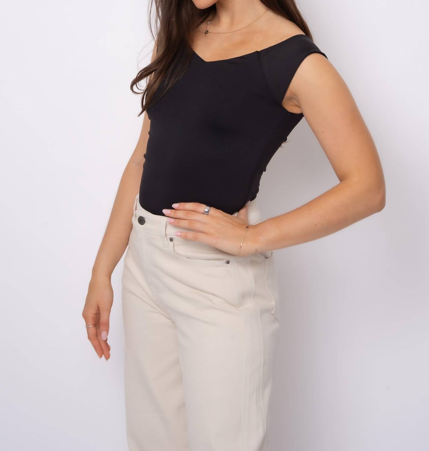 Second Skin By Rd Style - Off Shoulder Top