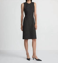 Lafayette 148 - Honeycomb Tweed Sheath Dress