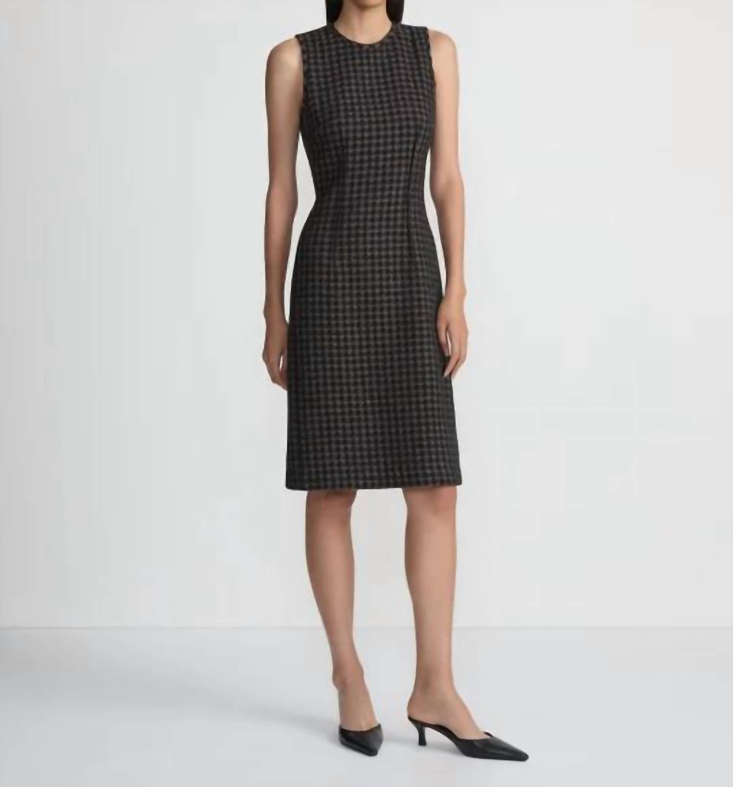 Lafayette 148 - Honeycomb Tweed Sheath Dress