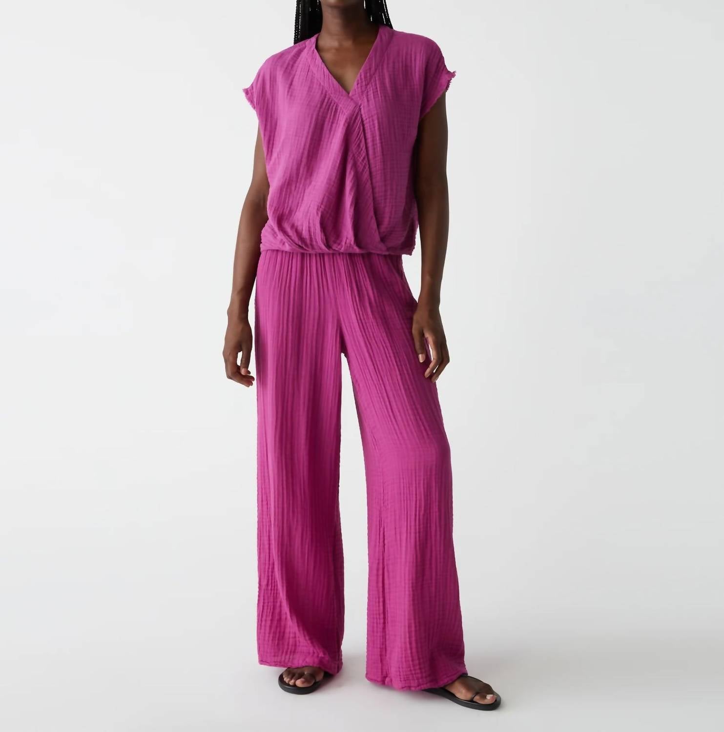 Michael Stars - Evie Gauze Surplice Top
