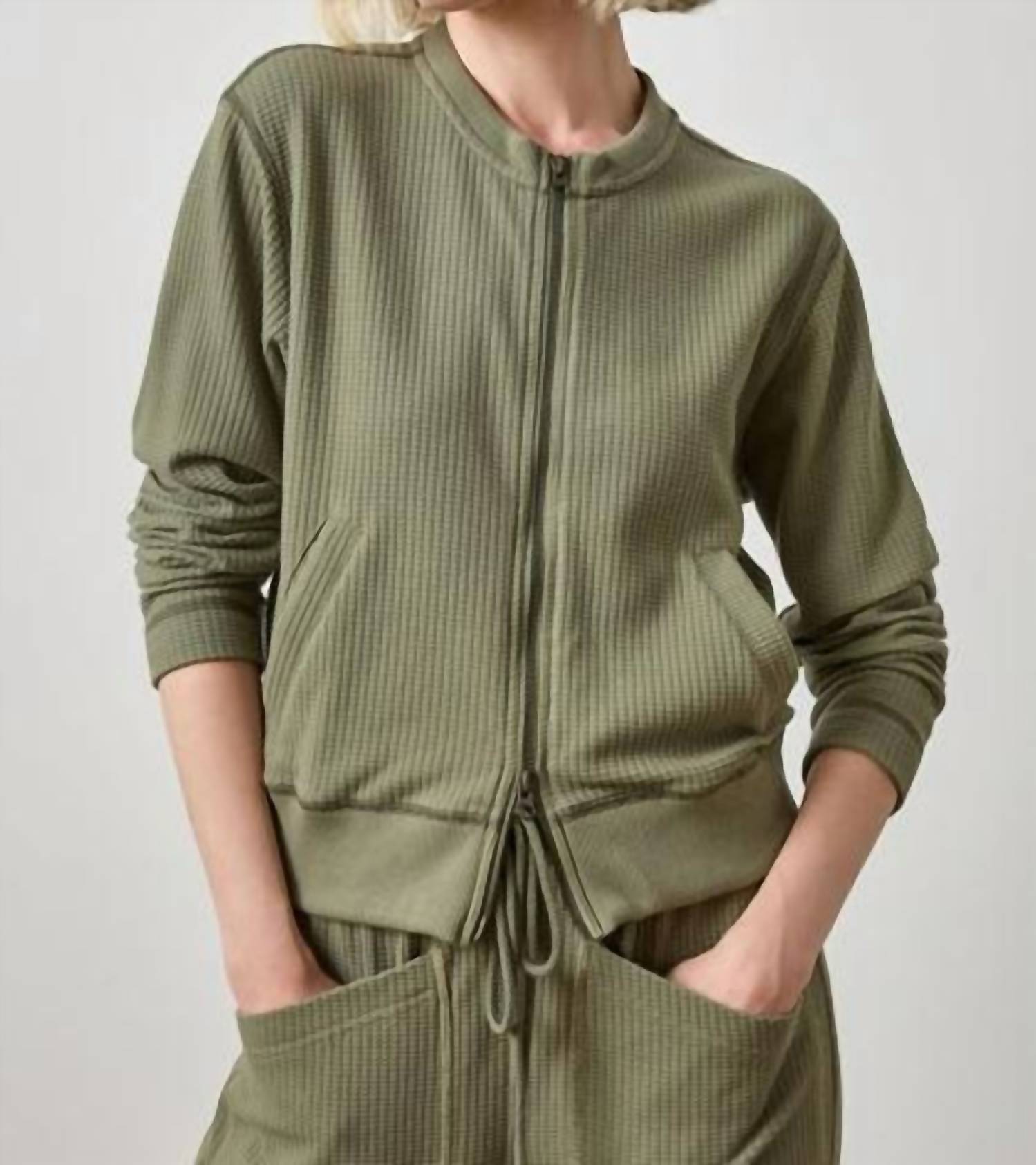 Lilla P - Bomber Zip Cardigan