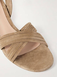 Gianvito Rossi - Women's Velour 55 Suede Sandals