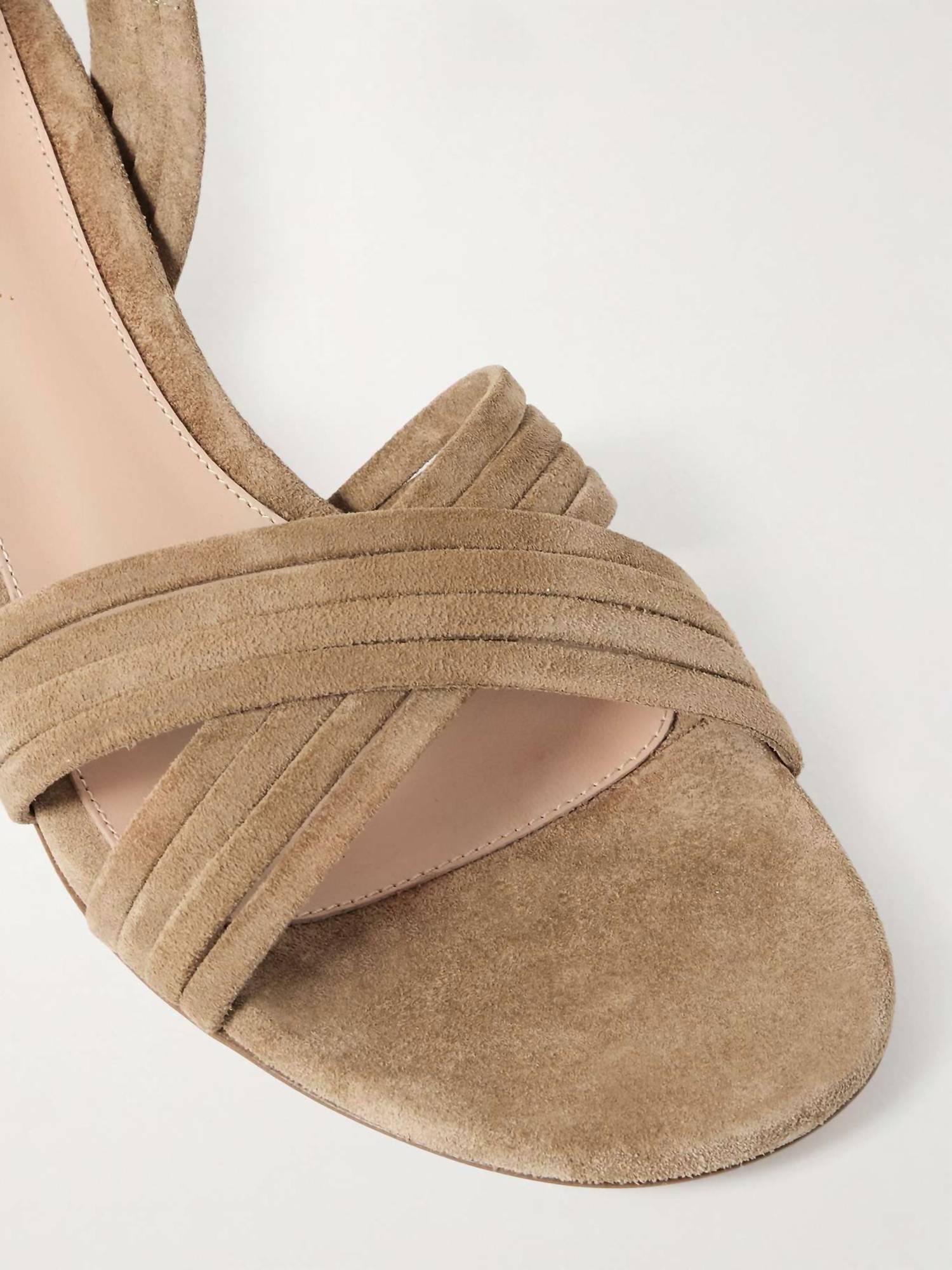 Gianvito Rossi - Women's Velour 55 Suede Sandals