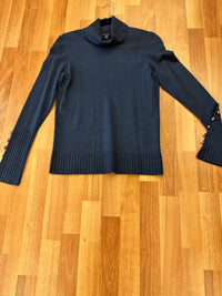 Tribal - WOMEN'S BUTTON SLEEVE FASHION TURTLENECK SWEATER