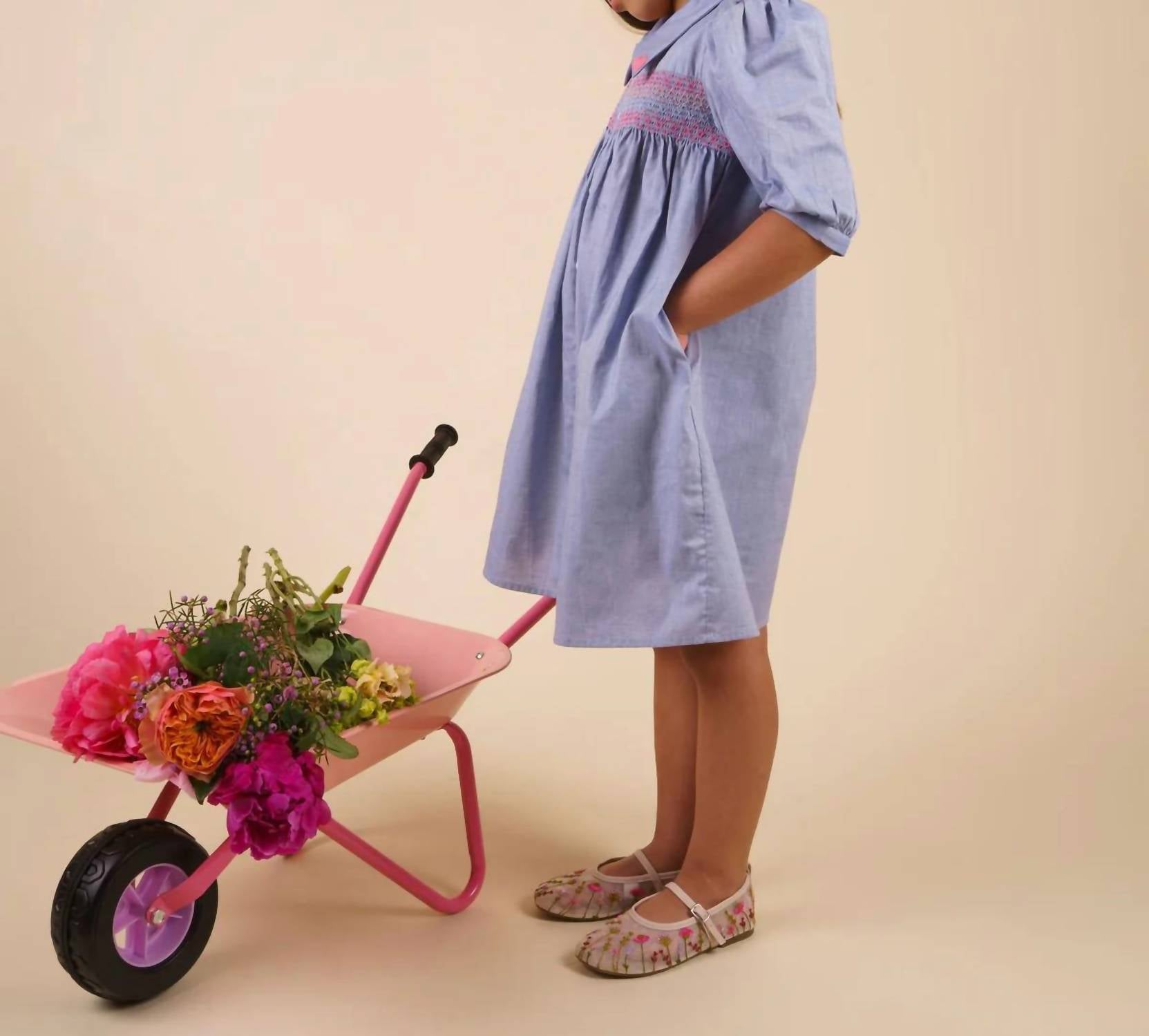 Early Sunday - Jane Embroidered Hearts Dress