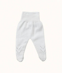 Mamitis Kid's Roma Knit Reversible Pants Set in white - item - view 8
