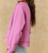 Louise Misha - Ostrea Embroidered Sweatshirt