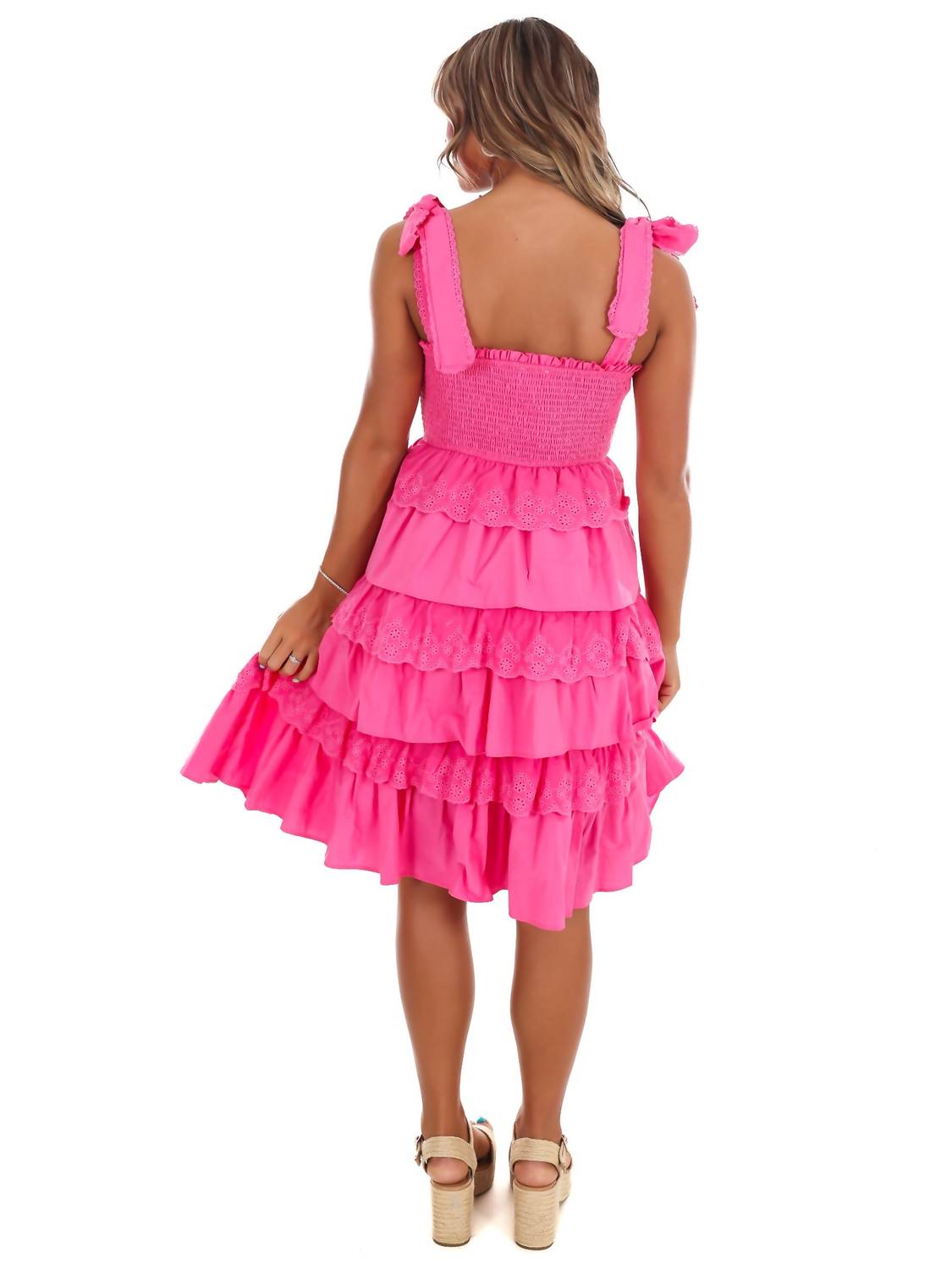 Heyson - Here And There Tiered Ruffle Dress
