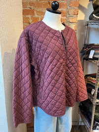 Cut Loose - Women's Quilted Bomber Jacket
