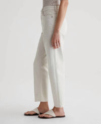 AG Jeans Rian High Rise Straight Jean in opal stone - women's jeans - alternate view