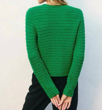 Dress Forum - Knitted Crewneck Cardigan