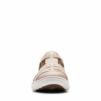 Clarks Women's Teagan Step Sandals in sand leather - women's sandal - alternate view
