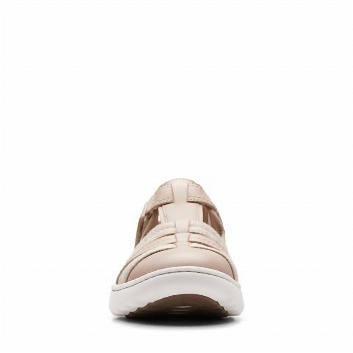 Clarks Women's Teagan Step Sandals in sand leather - women's sandal - alternate view