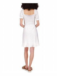 Michael Kors - Peasant Logo Plate Dress
