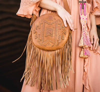 Sts Ranchwear - Women's Wayferer Sage Fringed Crossbody Bag