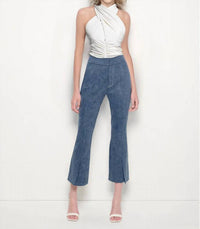 As By Df - Gianna Cropped Micro Flare Pants
