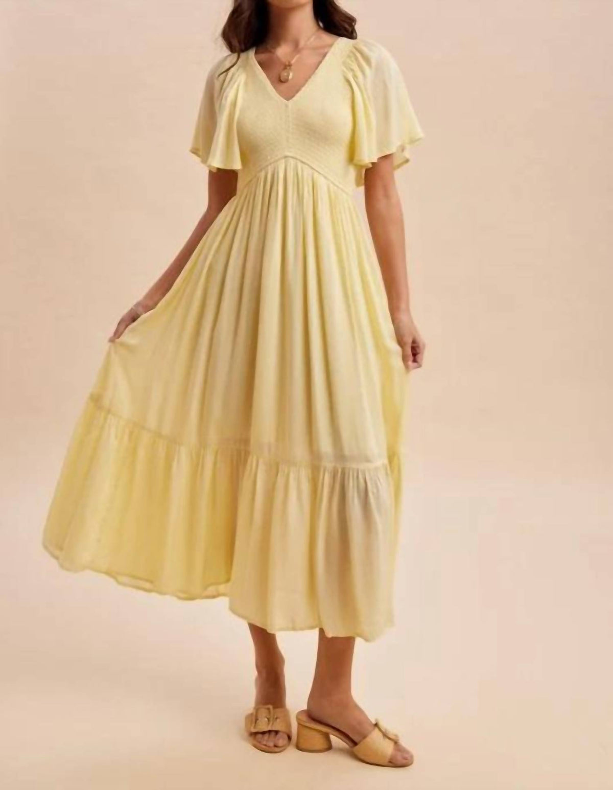 In-Loom - Modal Smocked Dress