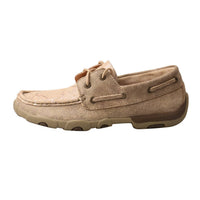 TWISTED X Women's Driving Moccasin in dusty tan - women's shoe - alternate view