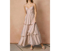 Dress Forum - Women's Tea Party Tiered Maxi Dress