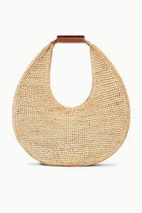 Staud - Women's Large Raffia Moon Tote Bag