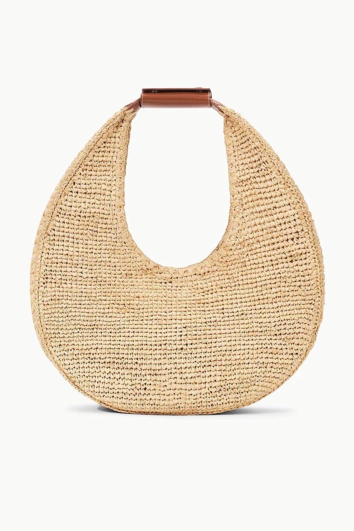 Staud - Women's Large Raffia Moon Tote Bag