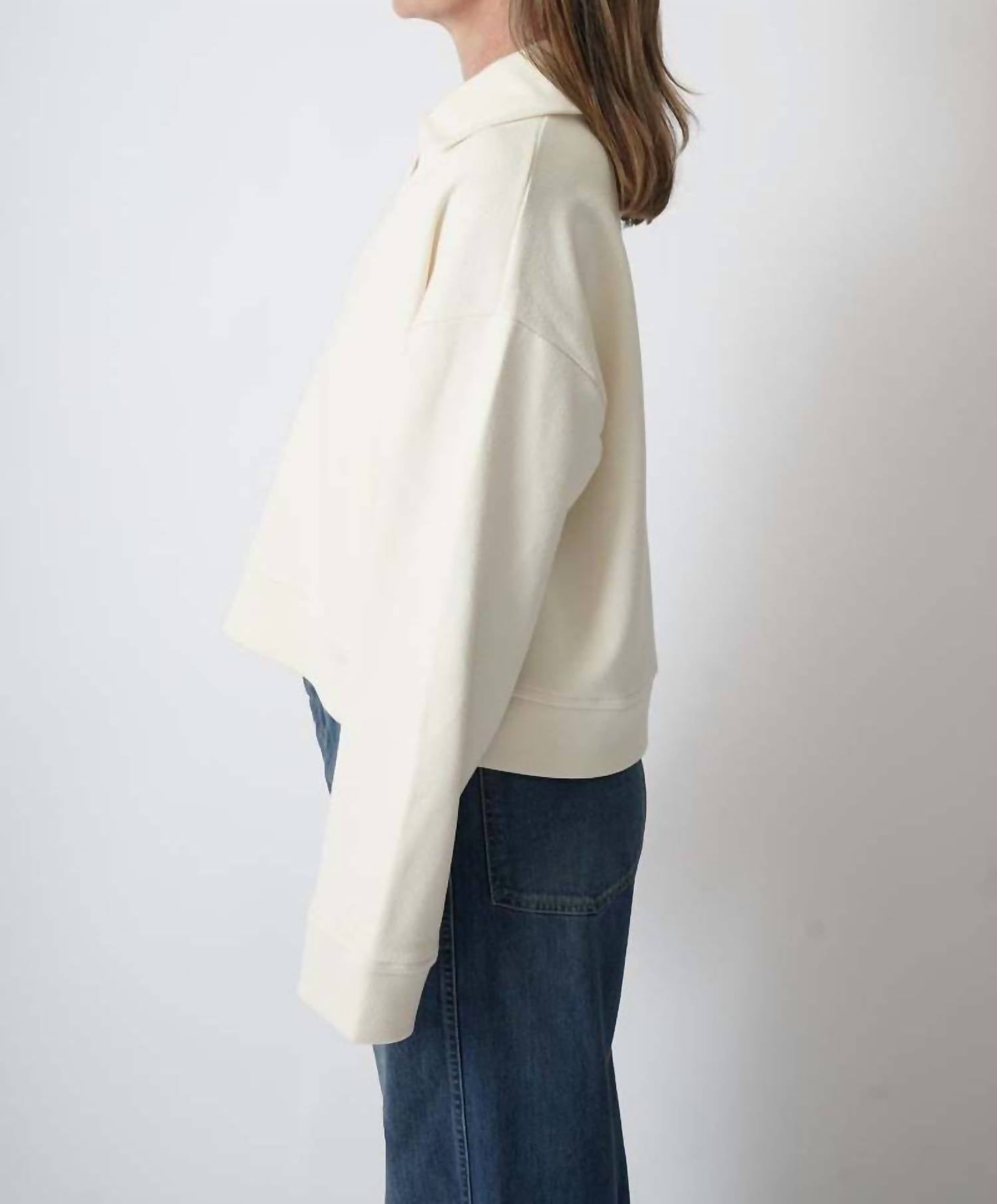 Closed - Open Polo Sweatshirt