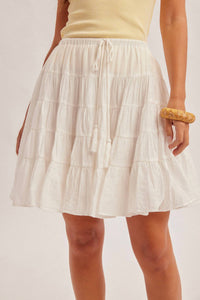 Hem & Thread - Women's Tiered Midi Skirt