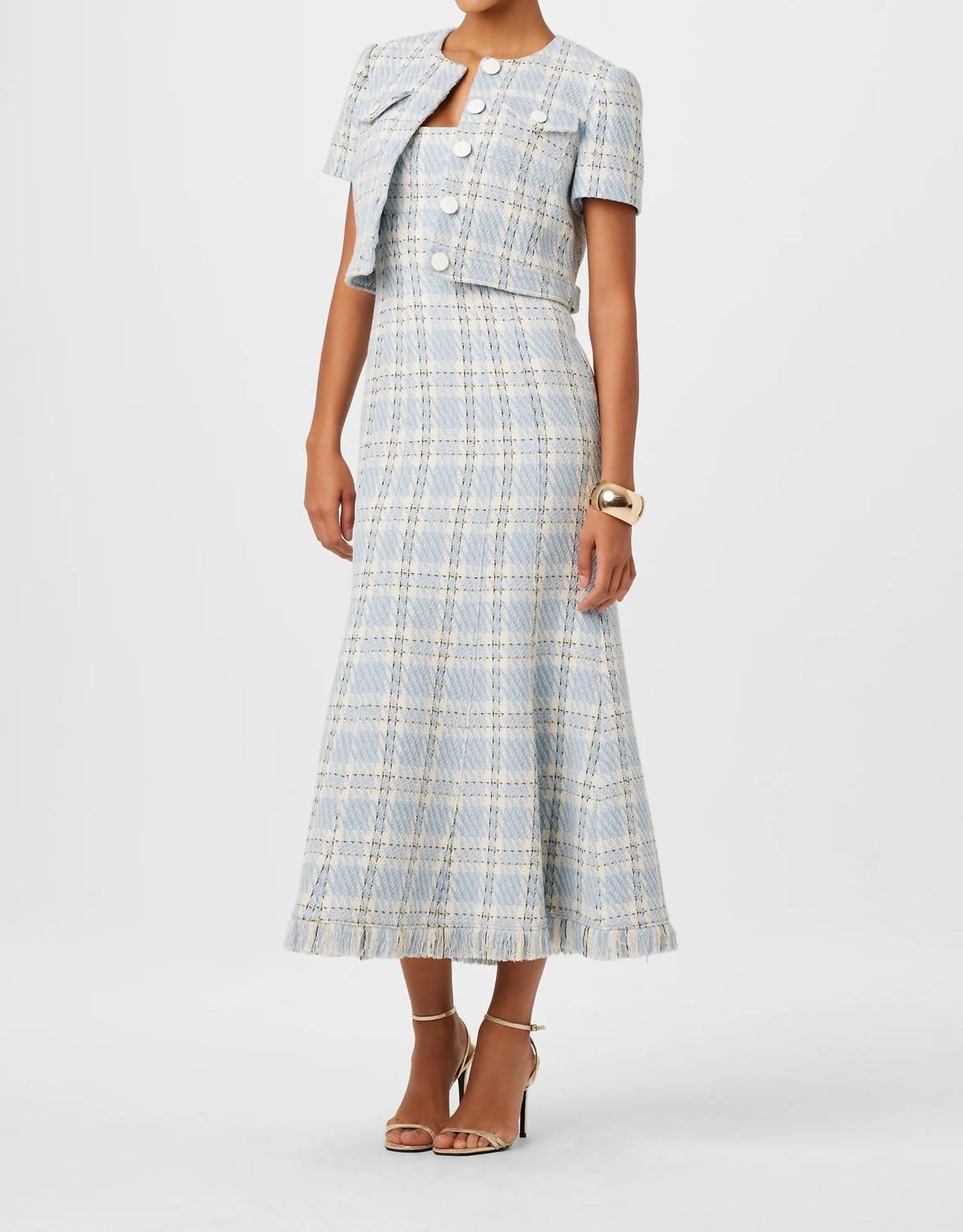 Toccin - Josephine Fringe Bottom Dress