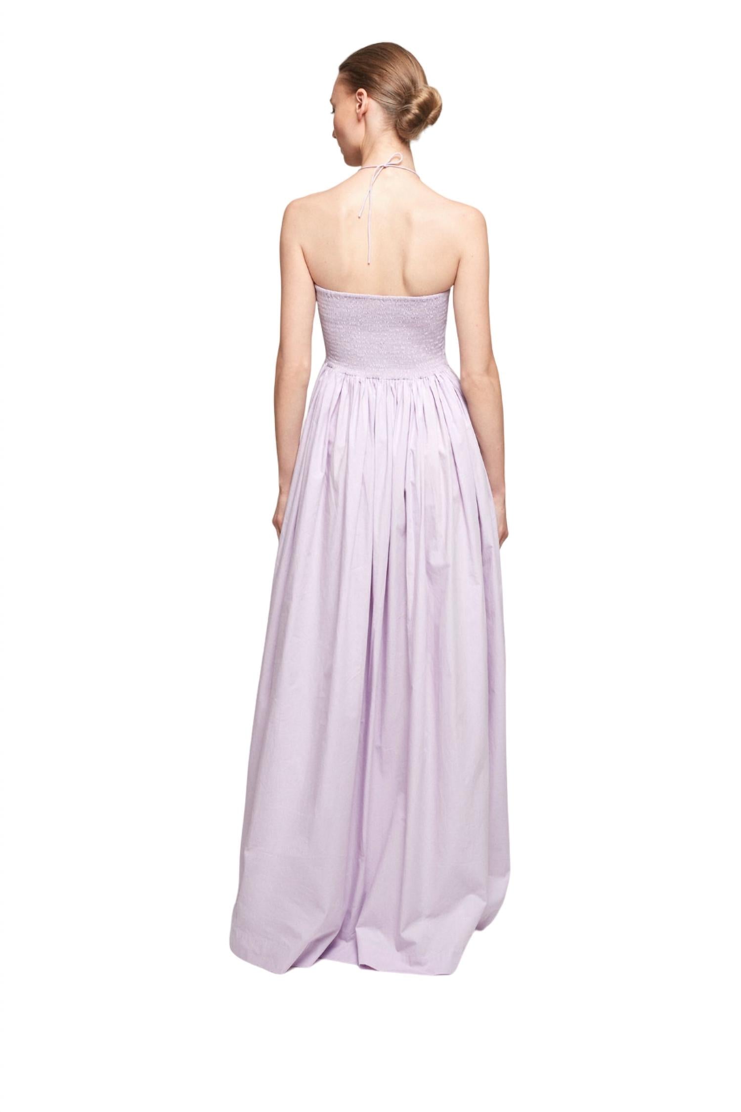 S/W/F - Fine Halter Maxi Dress