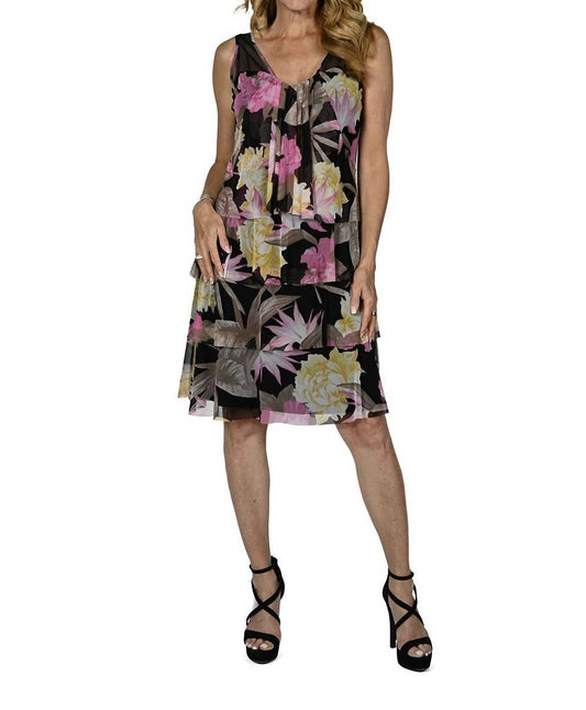 Frank Lyman - Floral Printed Dress