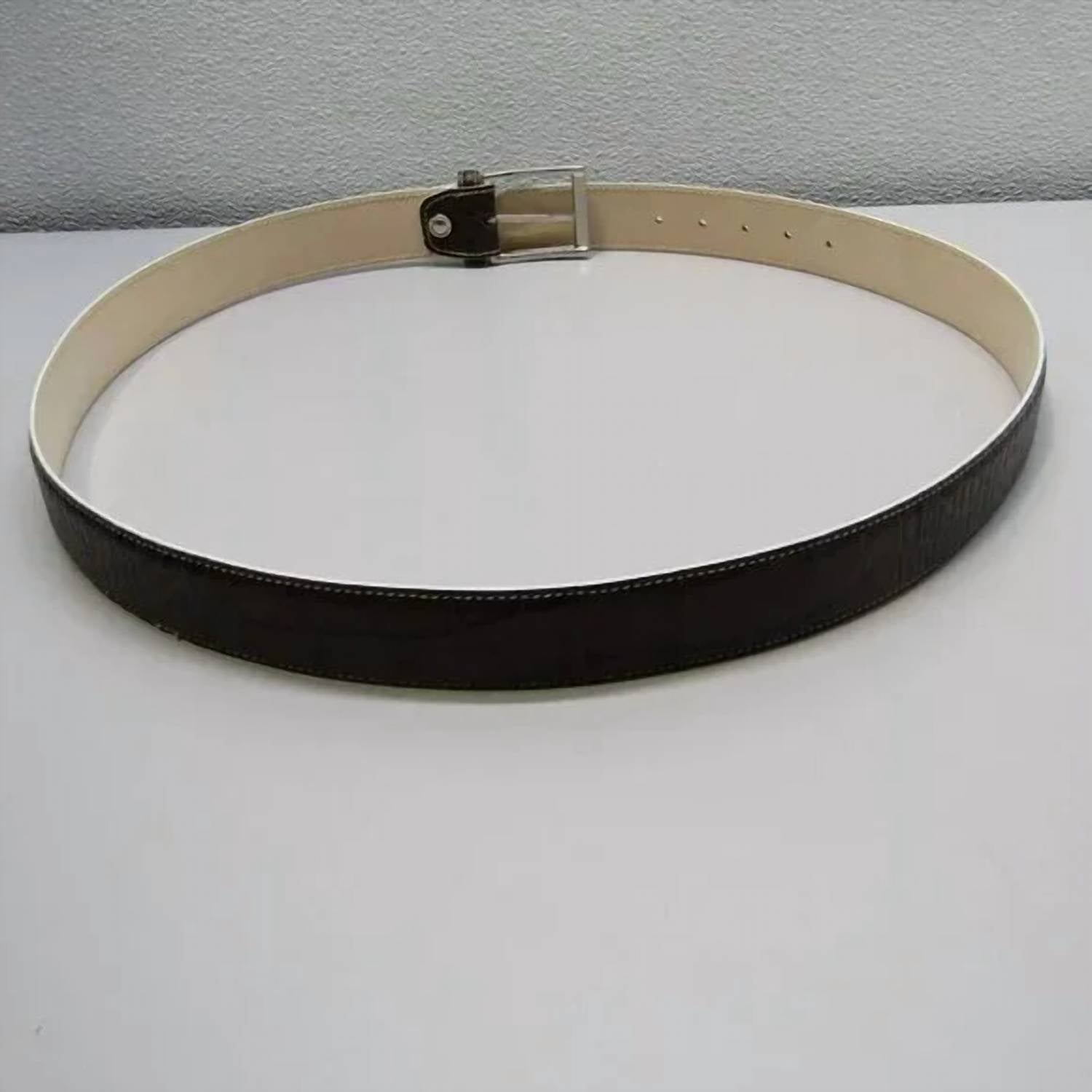 Fresco Golf - Men's Leather Alligator Embossed Belt