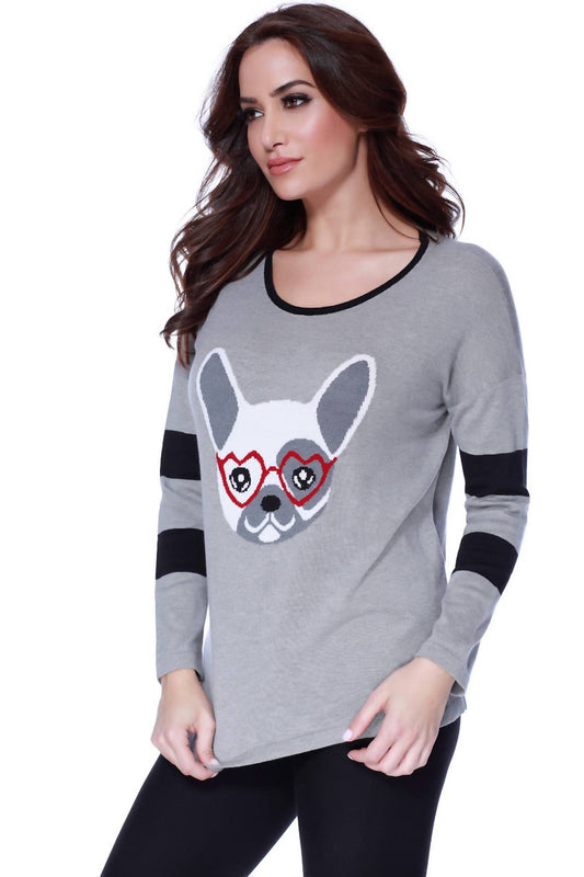 Frenchie Love Pullover