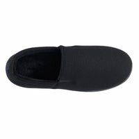 Isotoner - Men's Textured Knit Kai Closed Back Slippers