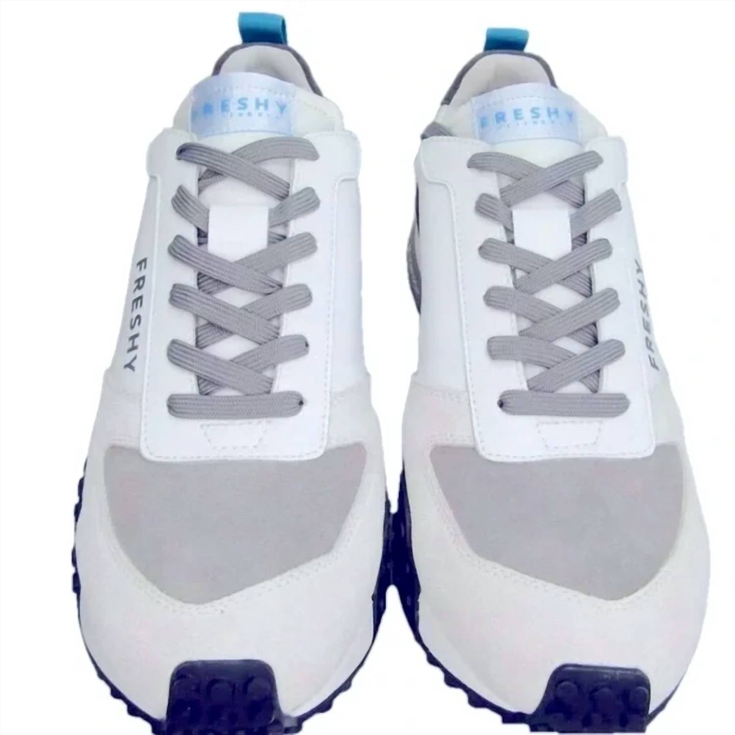 Freshy Men's Smoove Low-top Trainer Sneakers in blue white - men's shoe