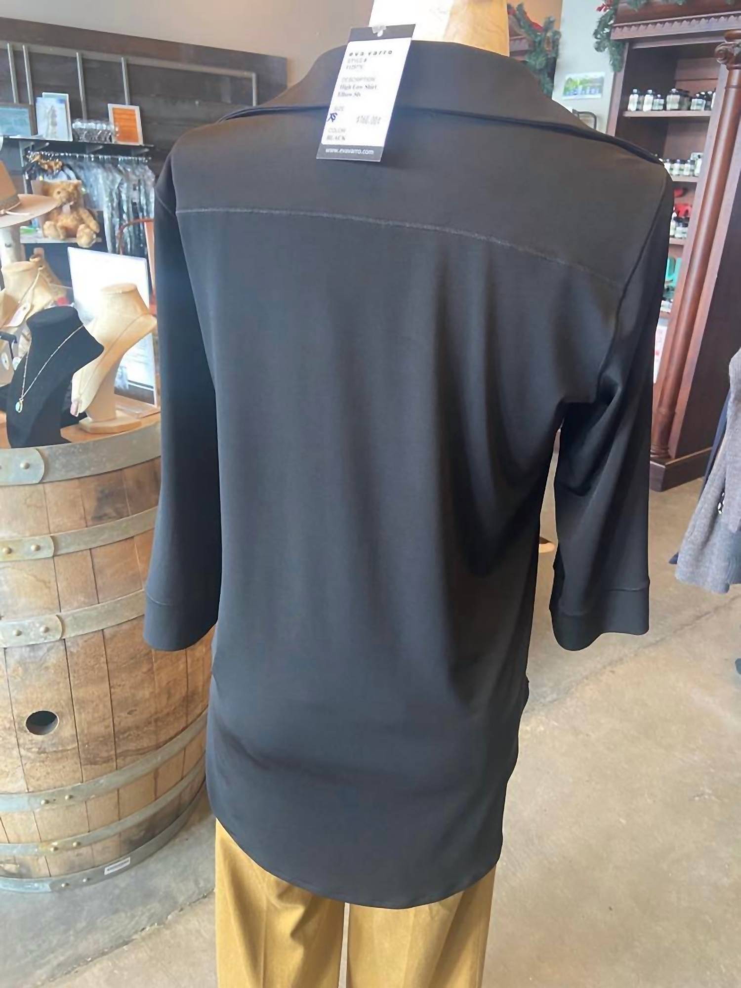 High Low 3/4 Sleeve Shirt