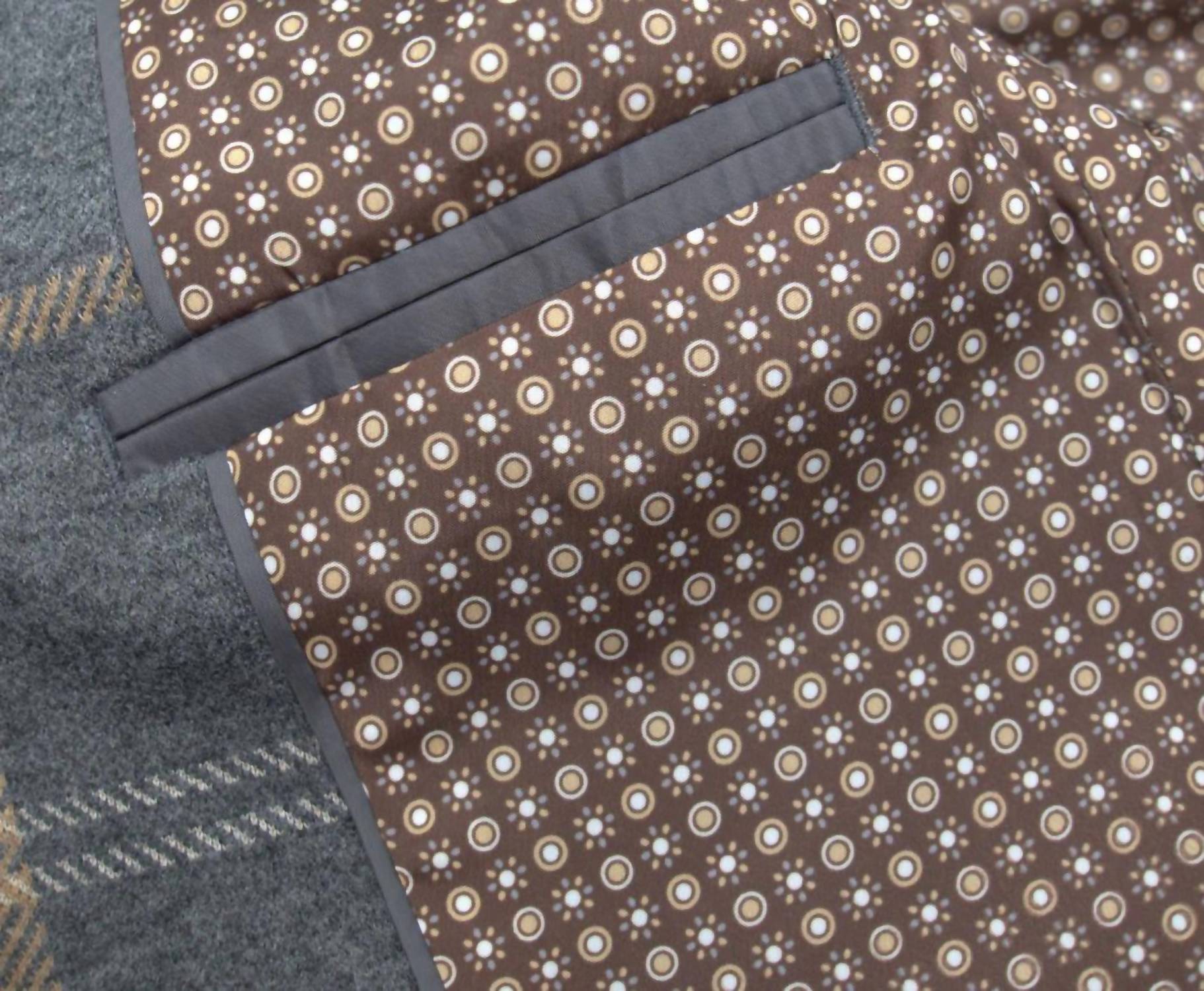 Appaman Clubsuit Blazer Jacket in smoky windowpane - item - alternate view